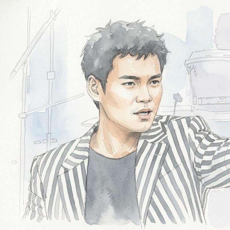 A moment captured by a fan of Lee Jung