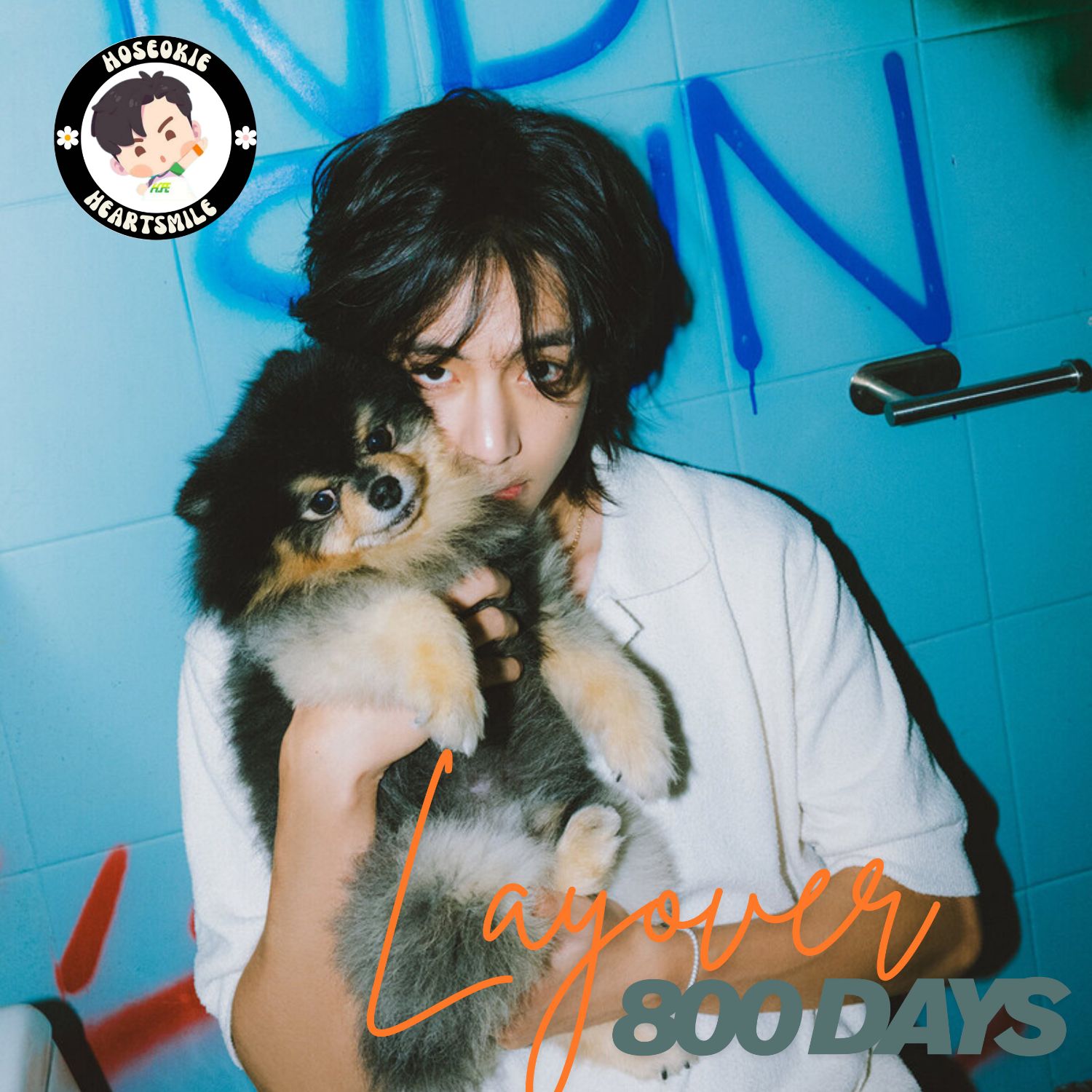 Recent activity shot of Kim Taehyung (V)