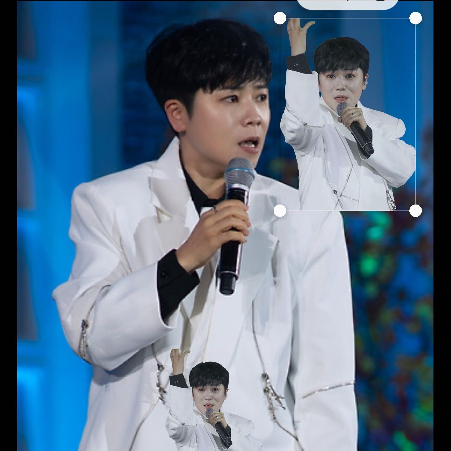 A moment captured by a fan of Ma Ijin