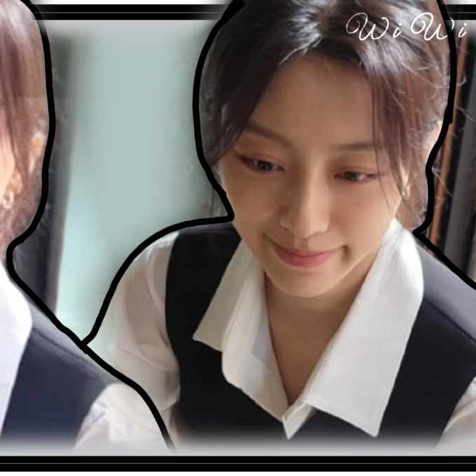 Behind-the-scenes cut of Kang Minah