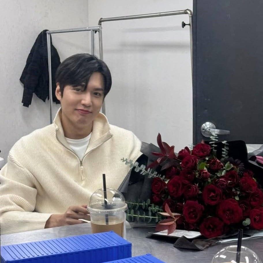 Recent activity shot of Lee Minho