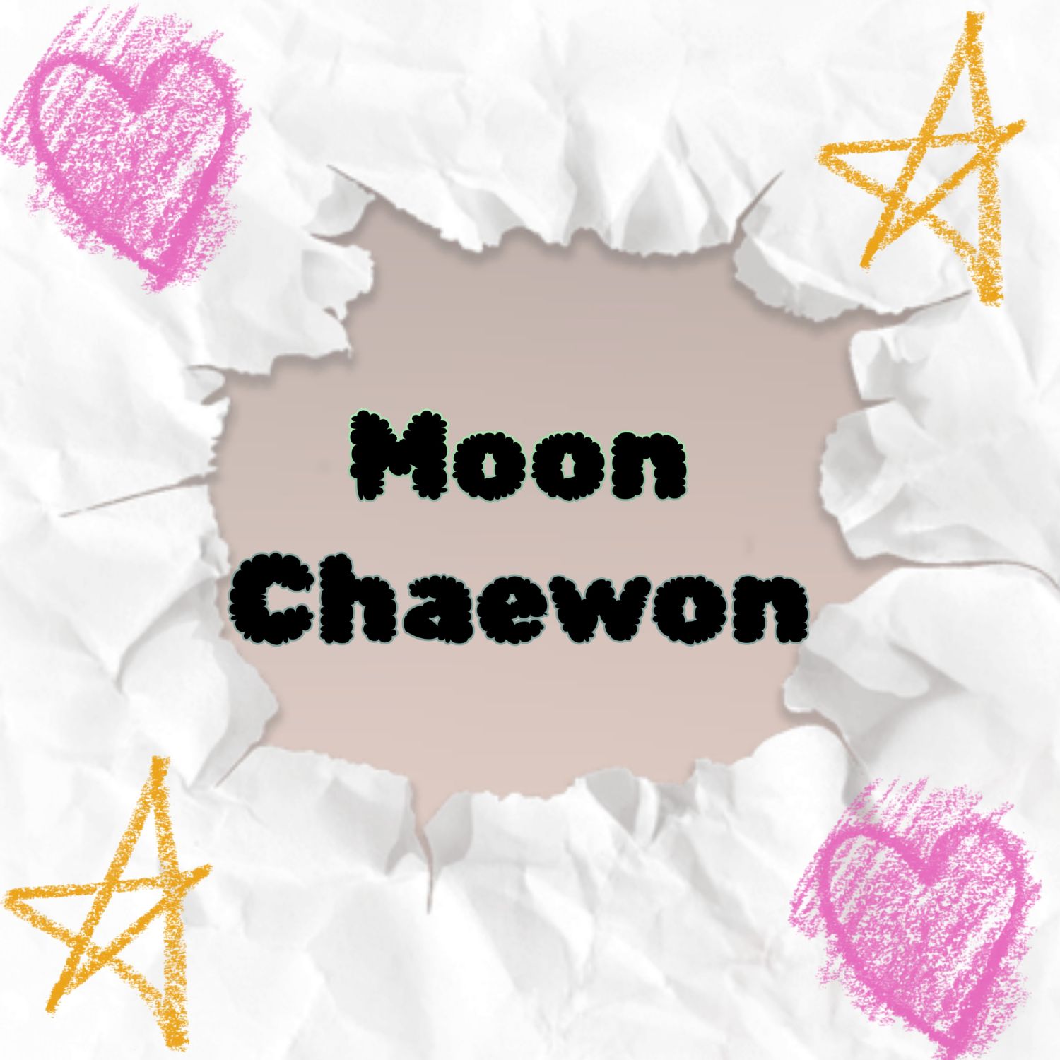 Recent activity shot of Moon Chaewon