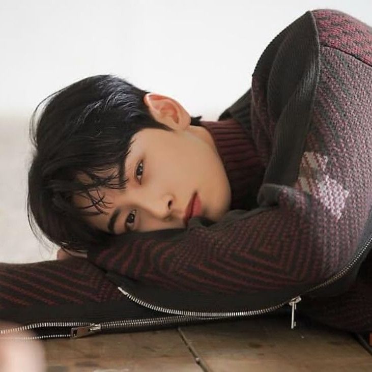 Behind-the-scenes cut of Cha Eunwoo