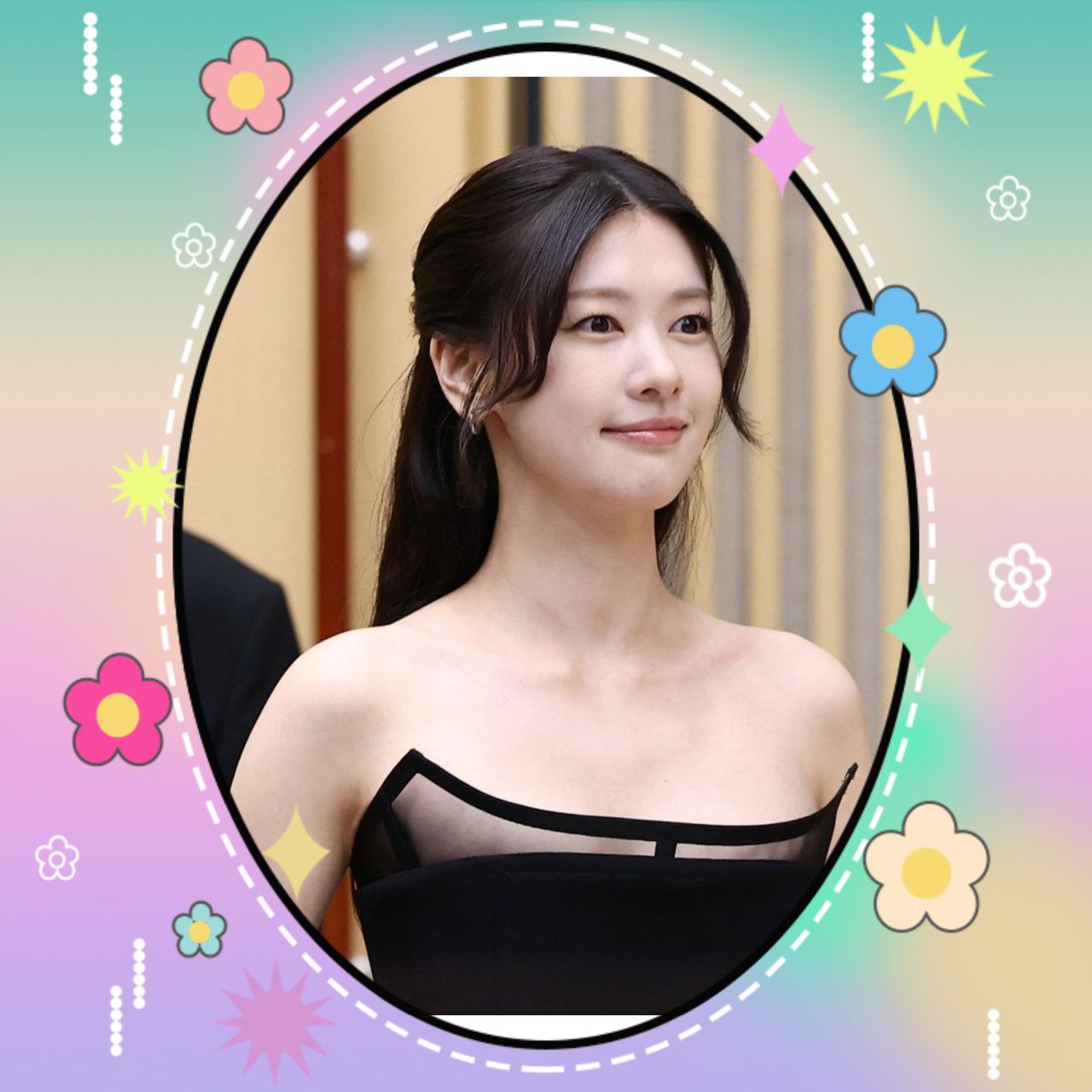 Behind-the-scenes cut of Jung Somin