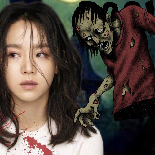 Behind-the-scenes cut of Shin Haesun