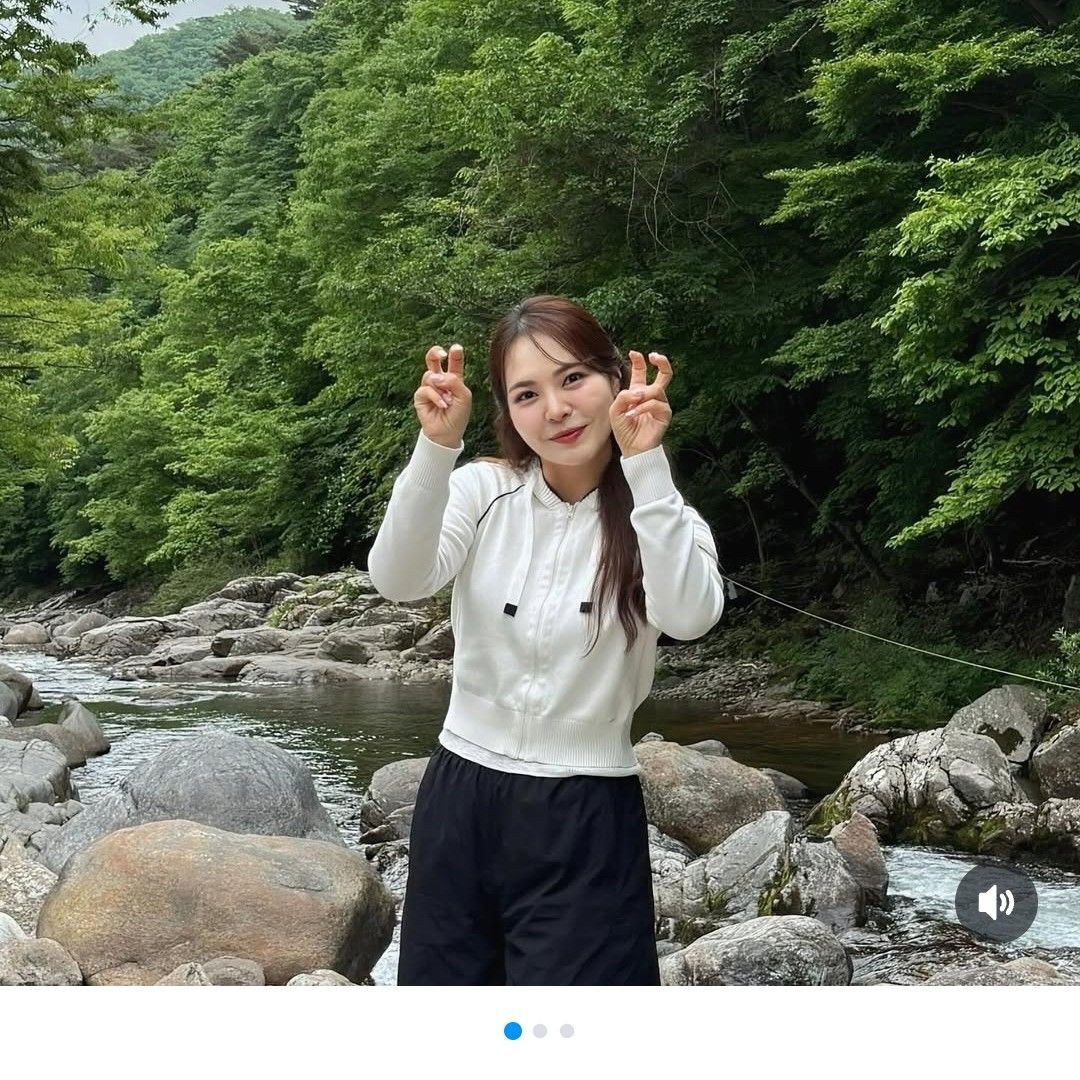 粉絲拍下的Miss Kim瞬間