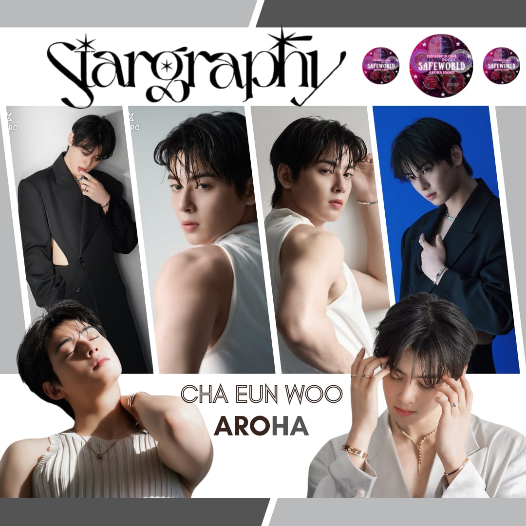 Behind-the-scenes cut of Cha Eunwoo