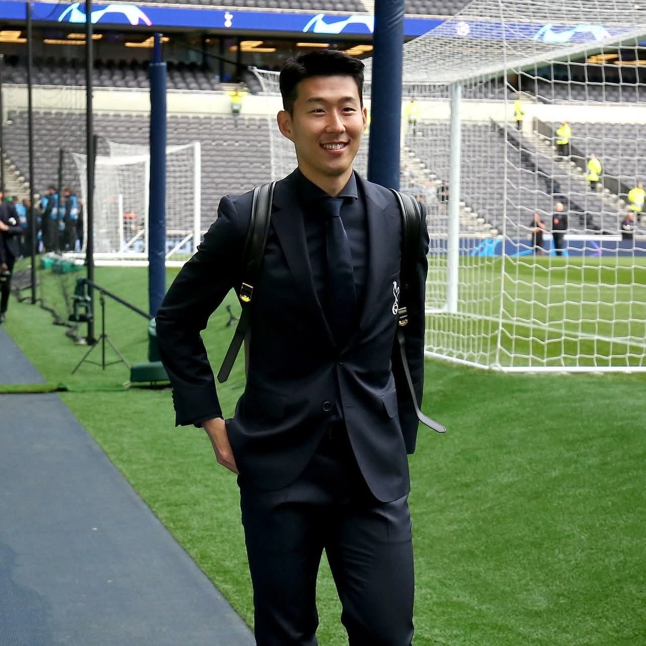 A moment captured by a fan of Son Heungmin