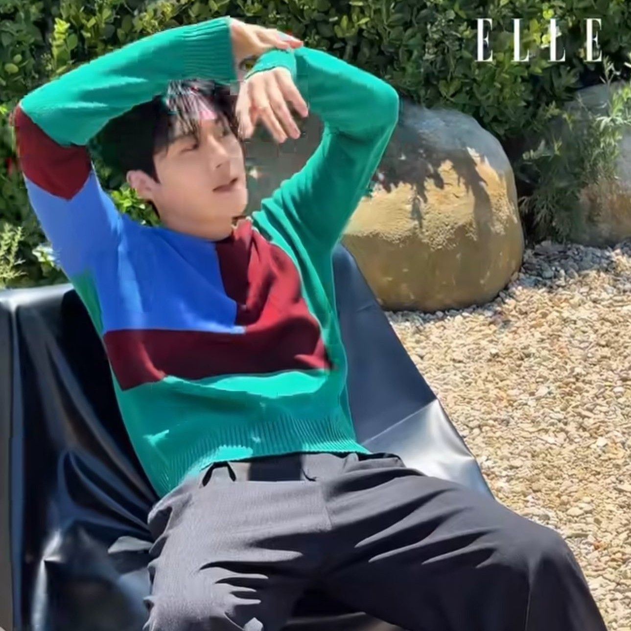 A moment captured by a fan of Kim Seonho