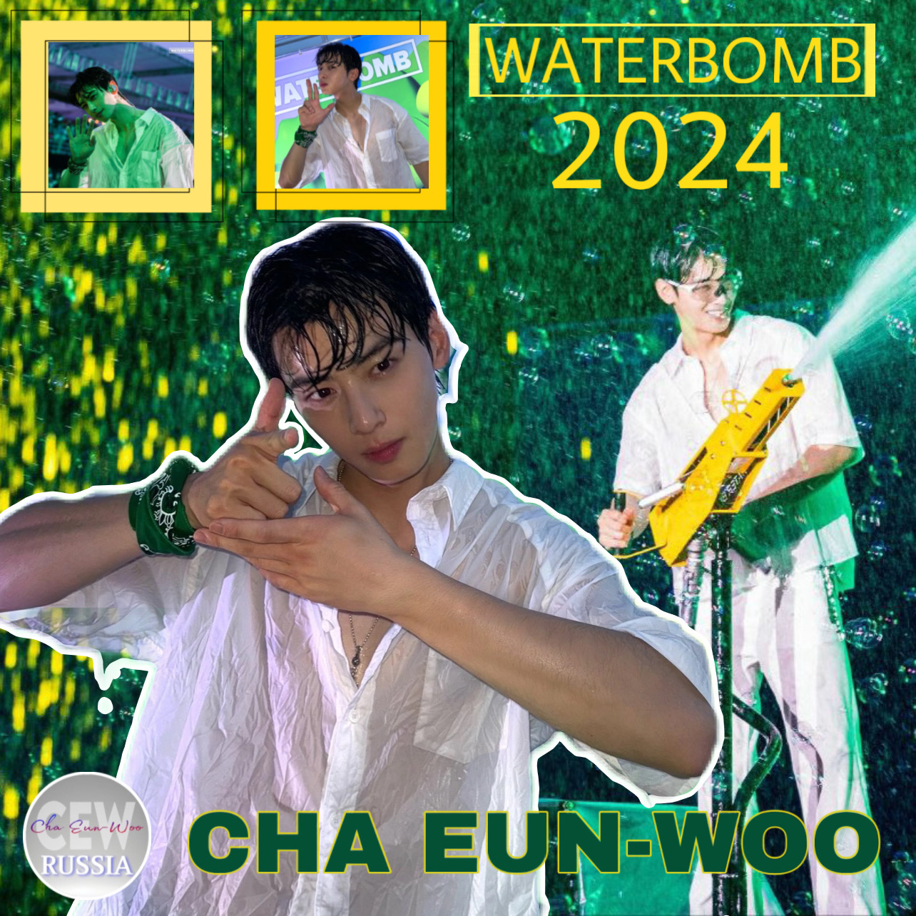 Cuplikan di balik layar dari Cha Eunwoo