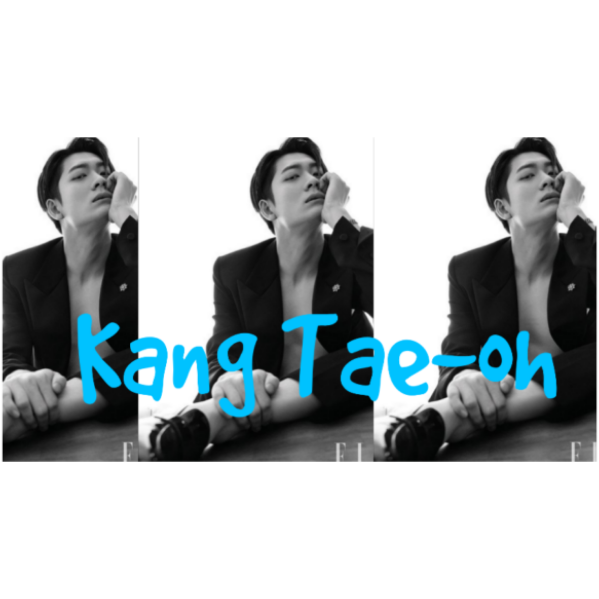 A moment captured by a fan of Kang Taeoh