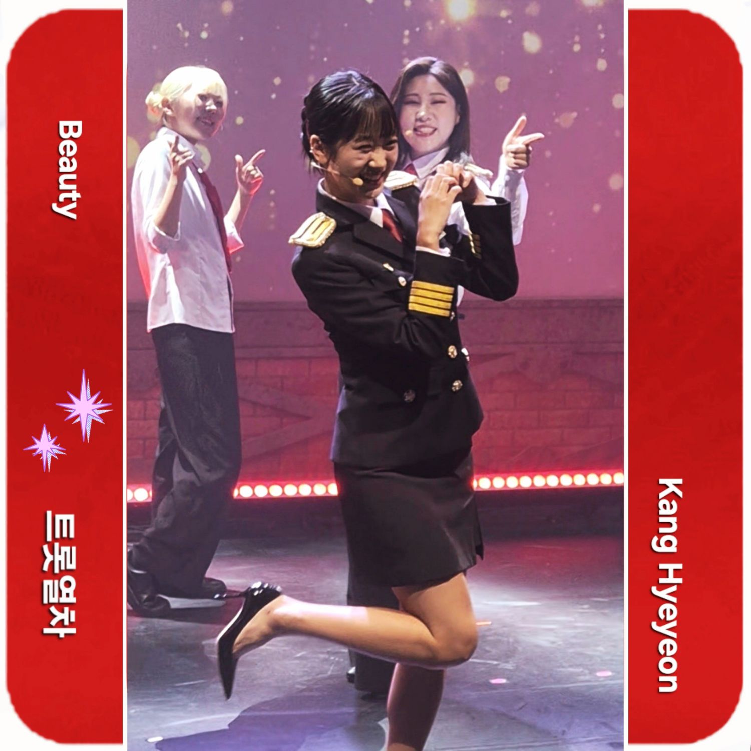 Behind-the-scenes cut of Kang Hyeyeon