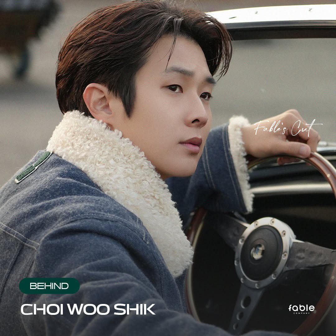 A moment captured by a fan of Choi Wooshik