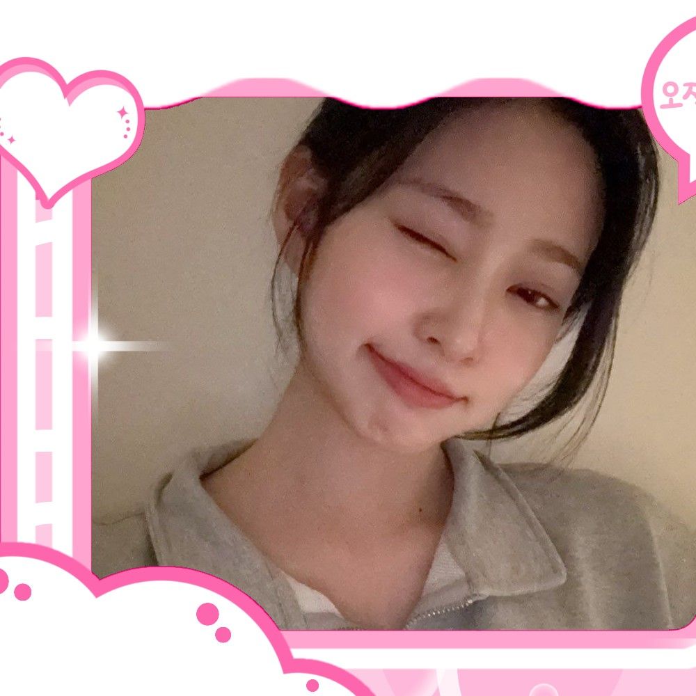 Behind-the-scenes cut of Kim Minju