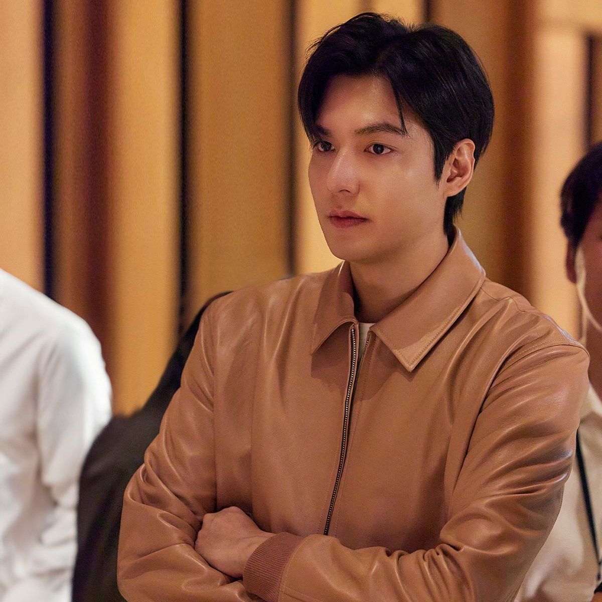 粉絲拍下的李敏鎬瞬間