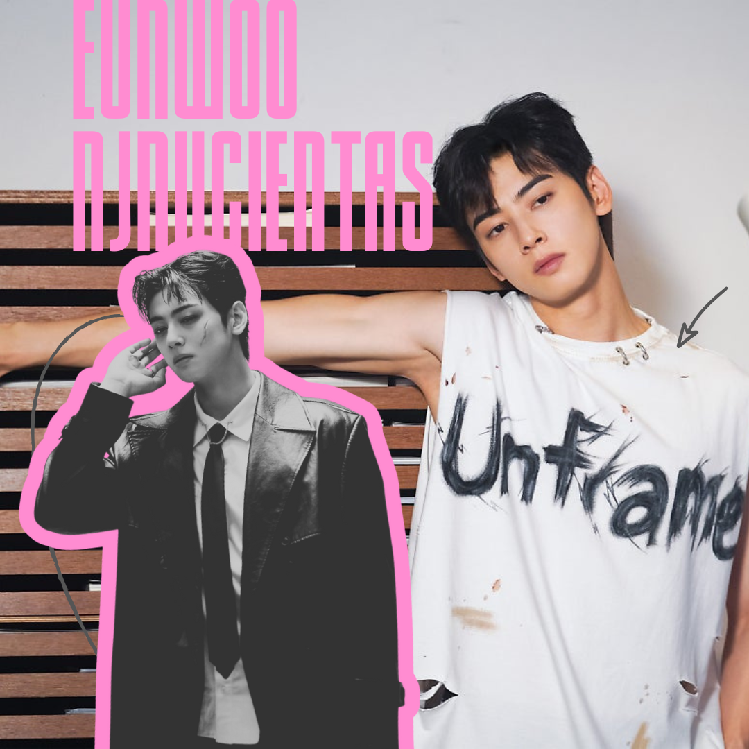 Behind-the-scenes cut of Cha Eunwoo