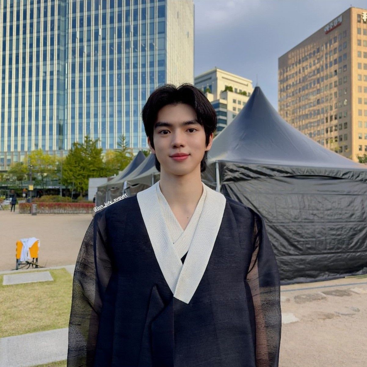 粉丝拍下的Cha Junhwan瞬间