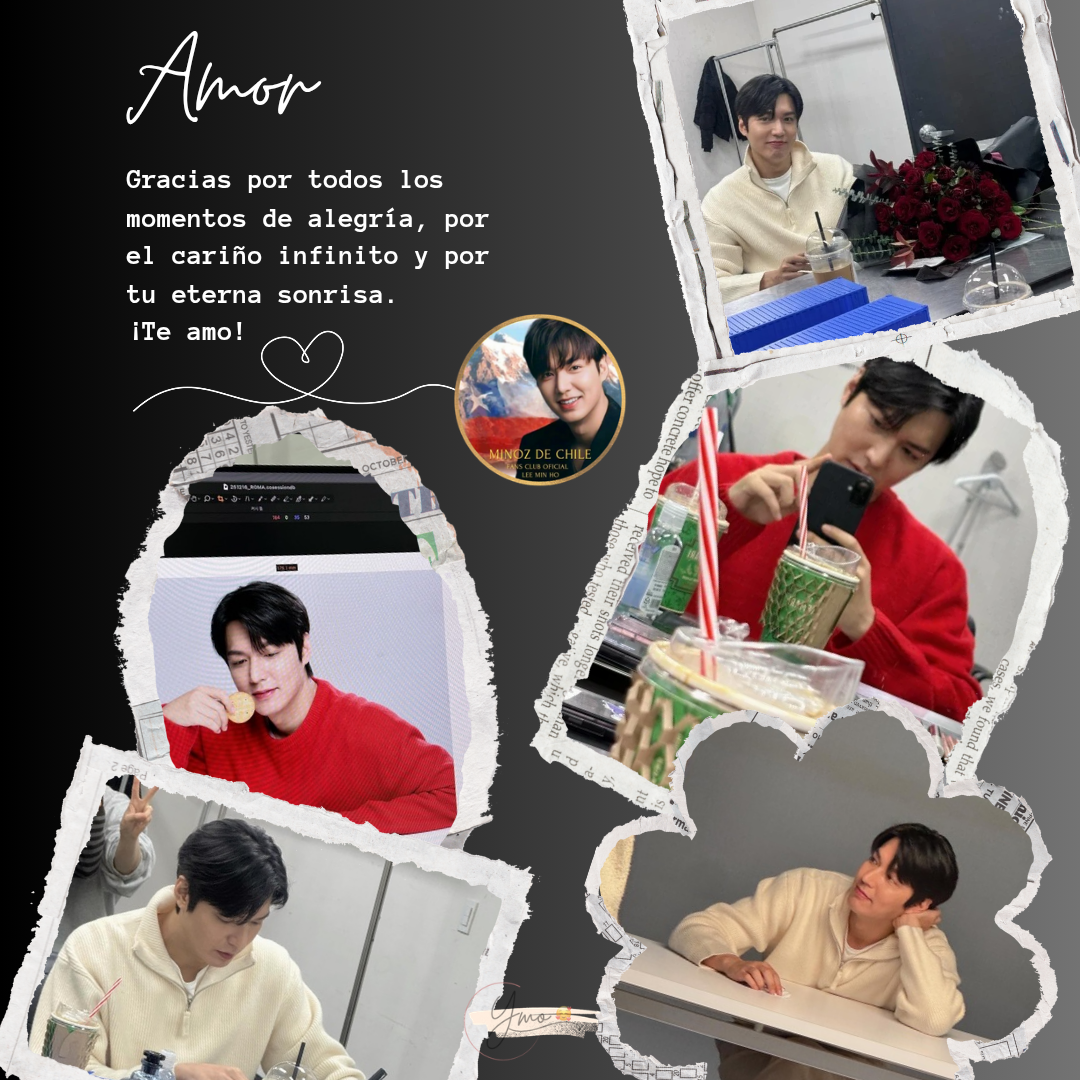 粉絲拍下的李敏鎬瞬間