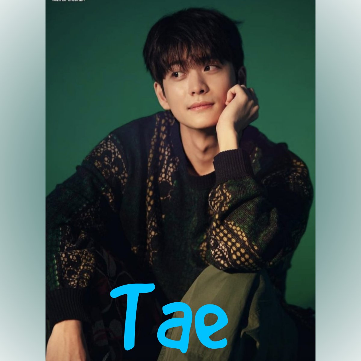 Behind-the-scenes cut of Kang Taeoh