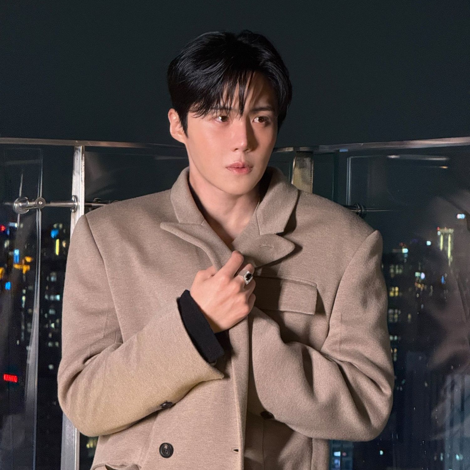 A moment captured by a fan of Kim Seonho