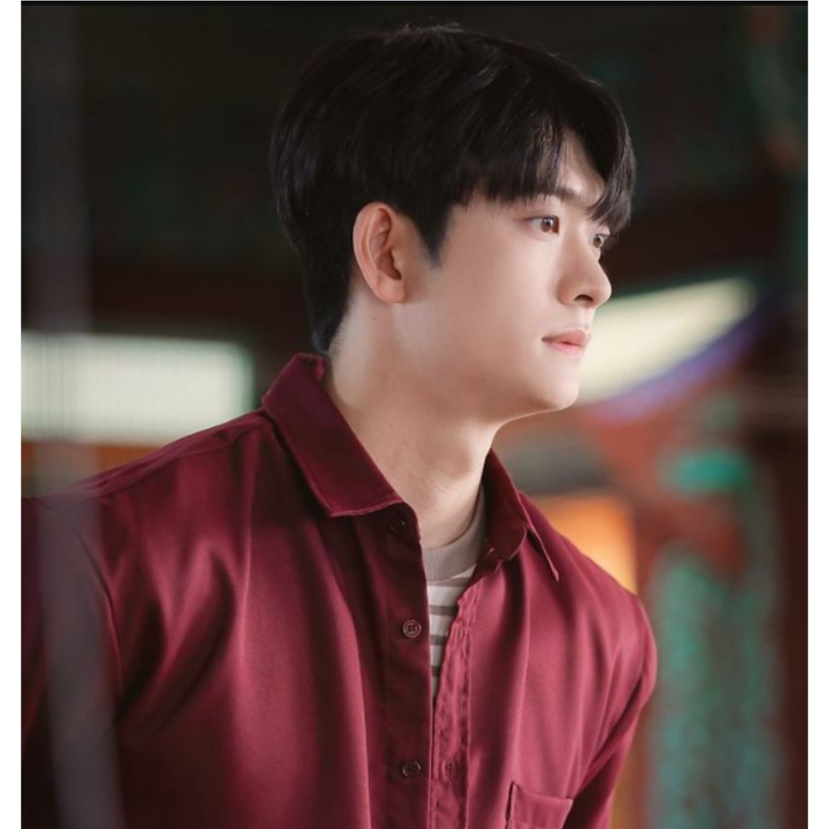 A moment captured by a fan of Kang Taeoh