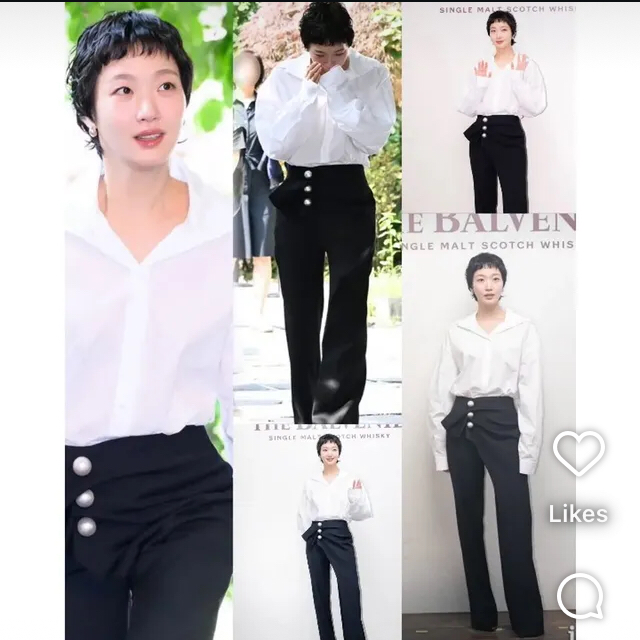 Behind-the-scenes cut of Kim Goeun