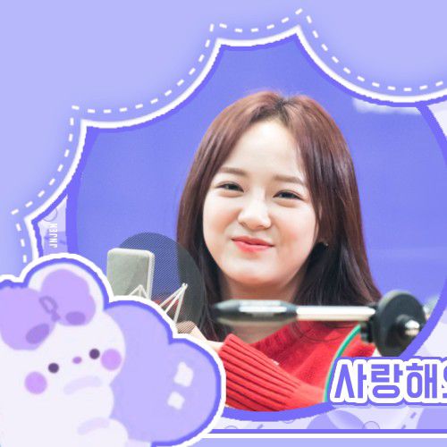 Behind-the-scenes cut of Kim Sejeong