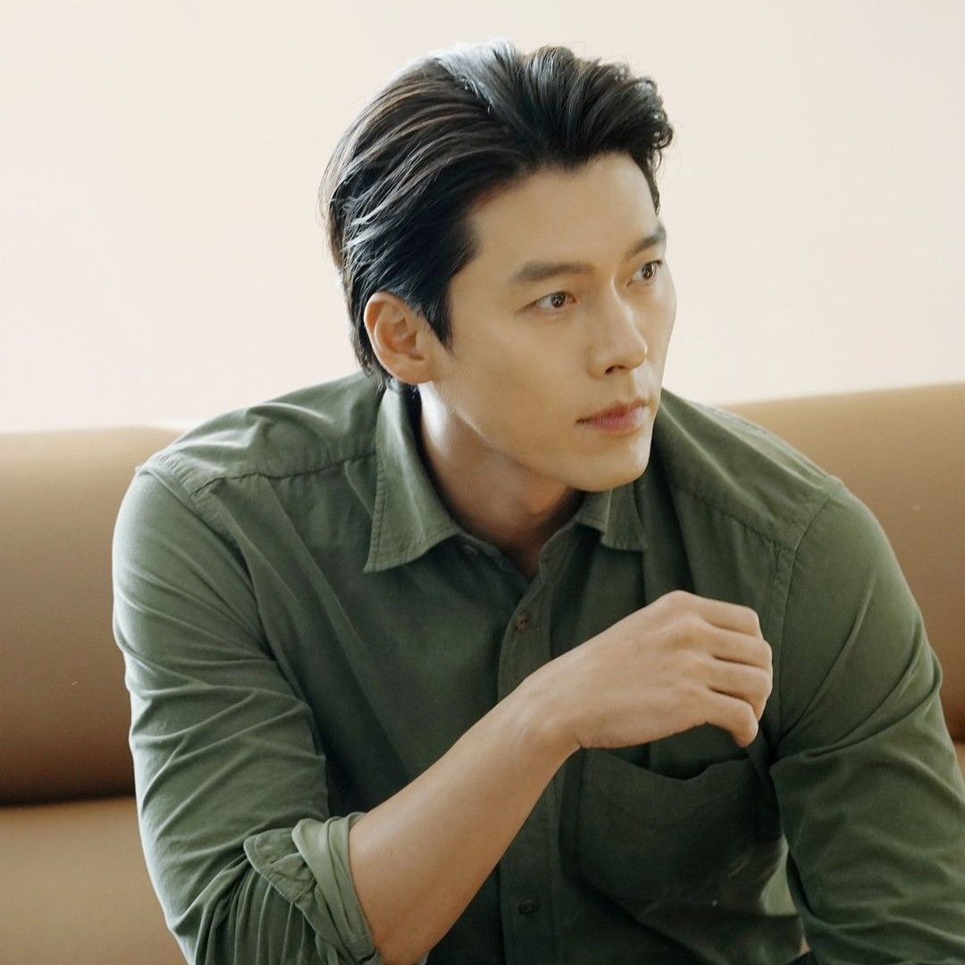 Recent activity shot of Hyun Bin