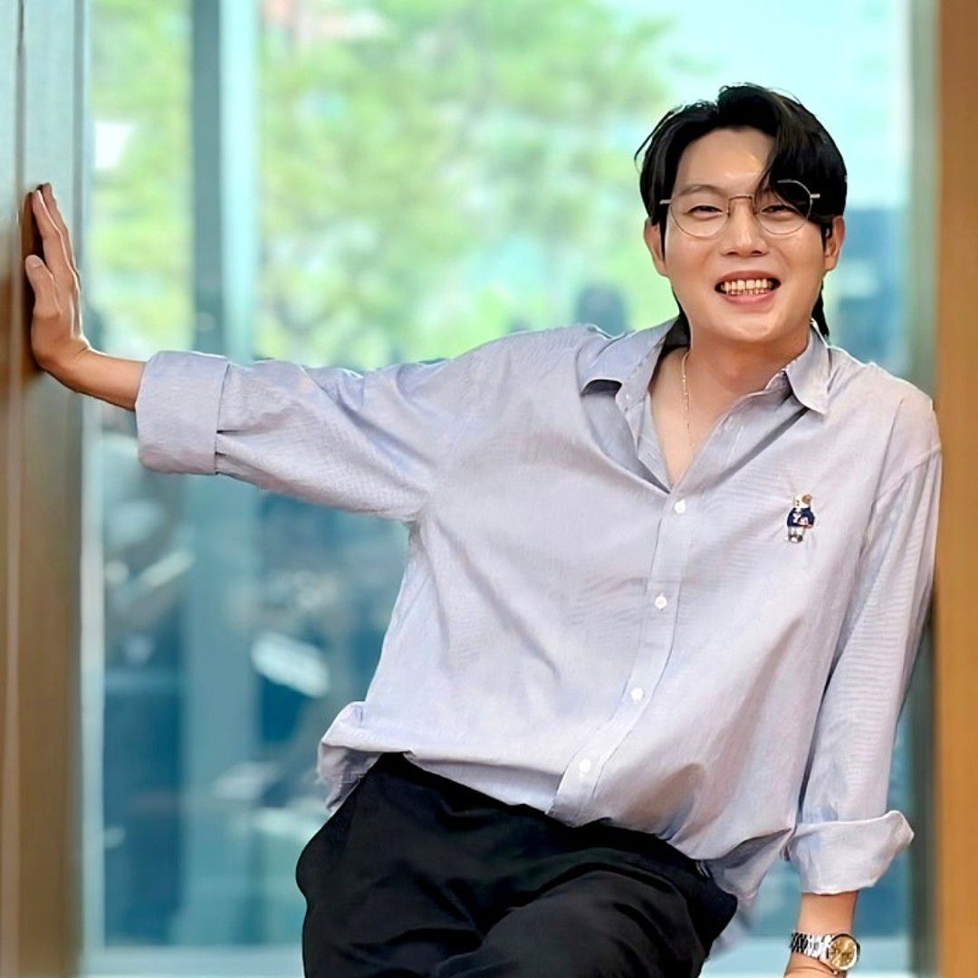 Behind-the-scenes cut of Son Taejin