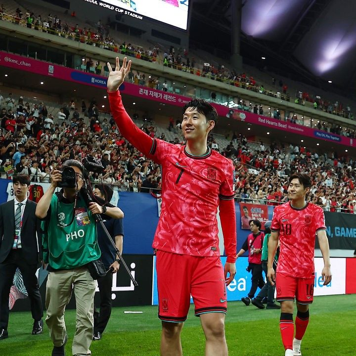Latest photo of Son Heungmin