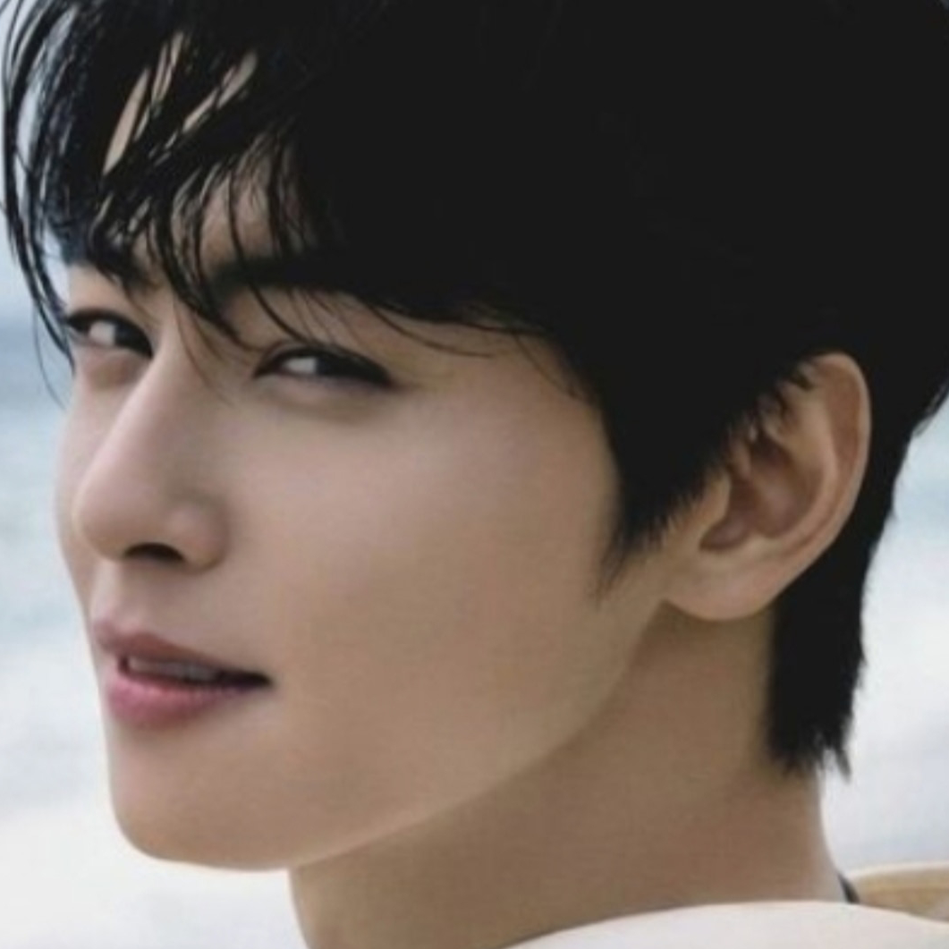 Behind-the-scenes cut of Cha Eunwoo