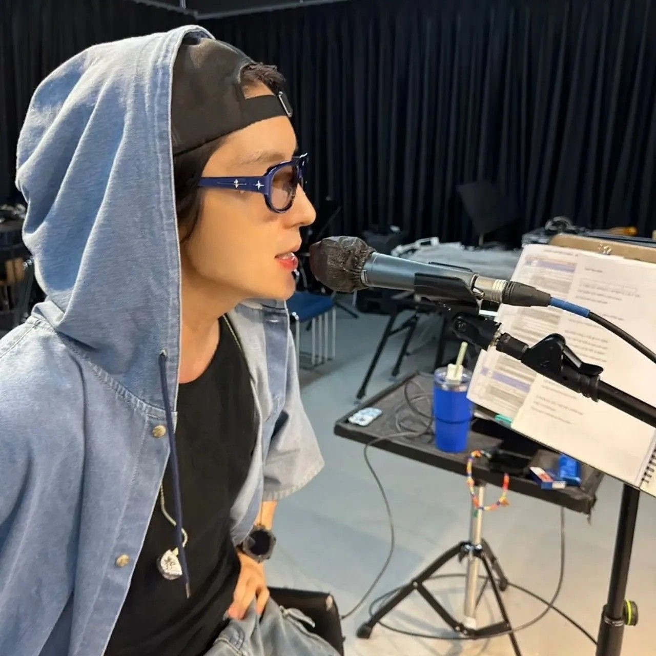 Momen yang diabadikan oleh penggemar Lee Joongi