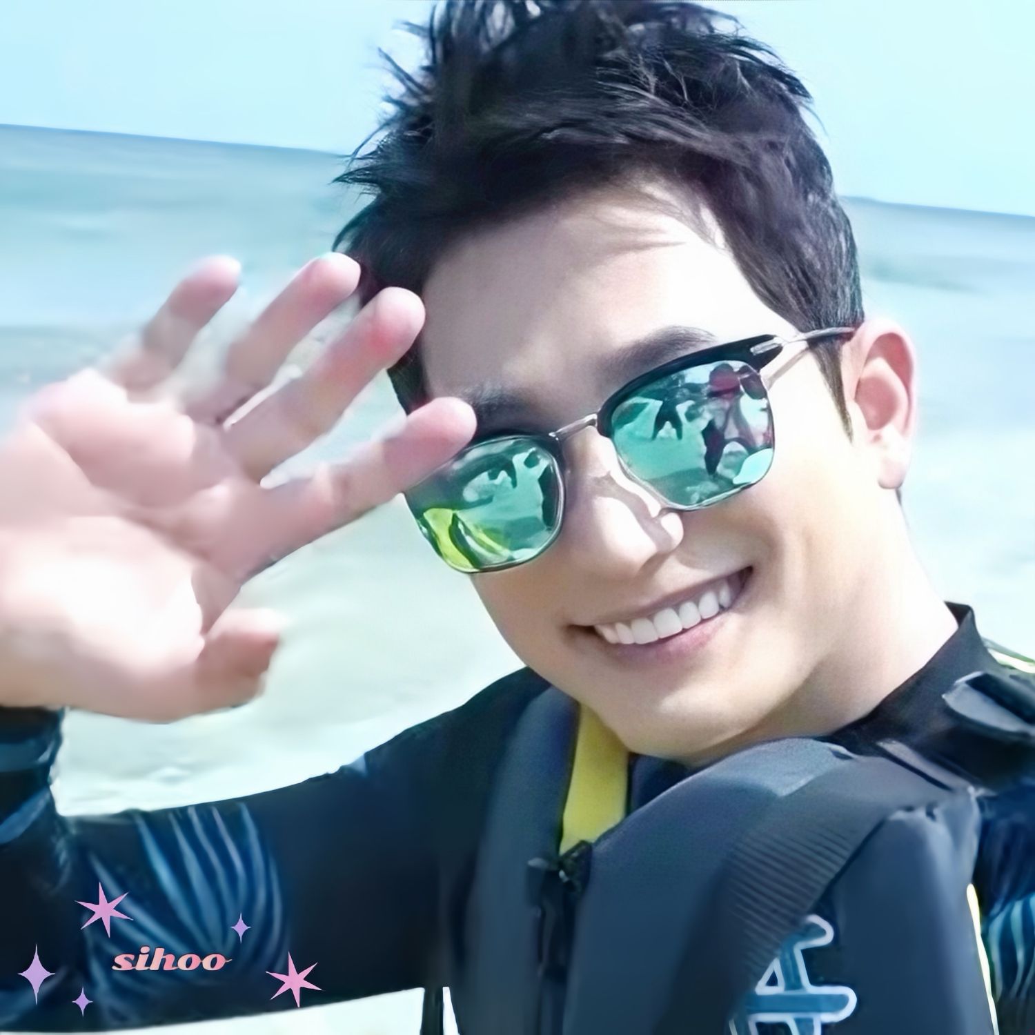 Behind-the-scenes cut of Park Sihoo