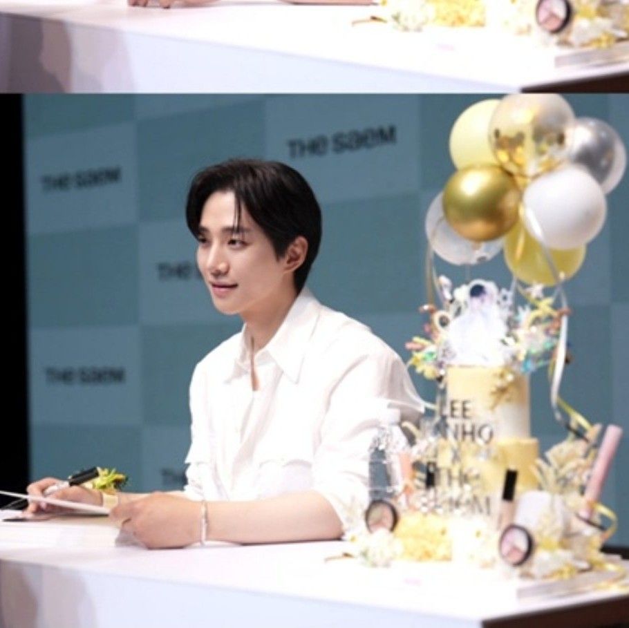 Behind-the-scenes cut of Lee Junho