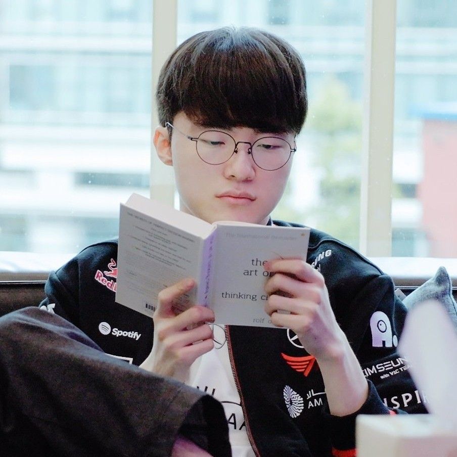 Recent activity shot of Faker