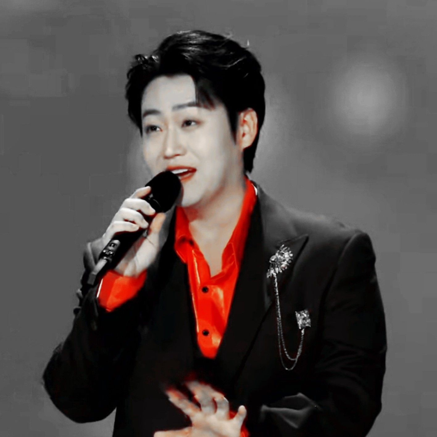 Behind-the-scenes cut of Min Soohyun