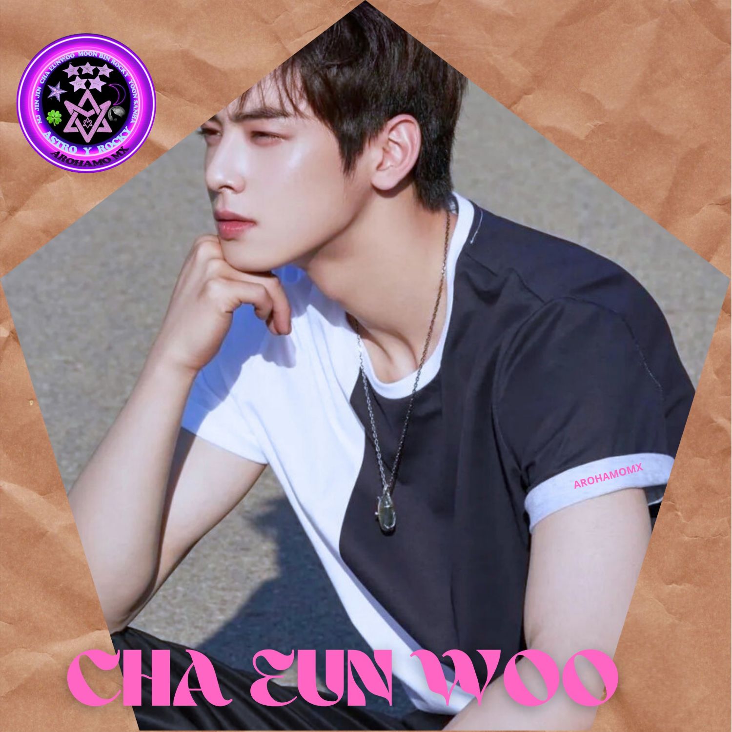 Recent activity shot of Cha Eunwoo
