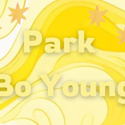 Behind-the-scenes cut of Park Boyoung