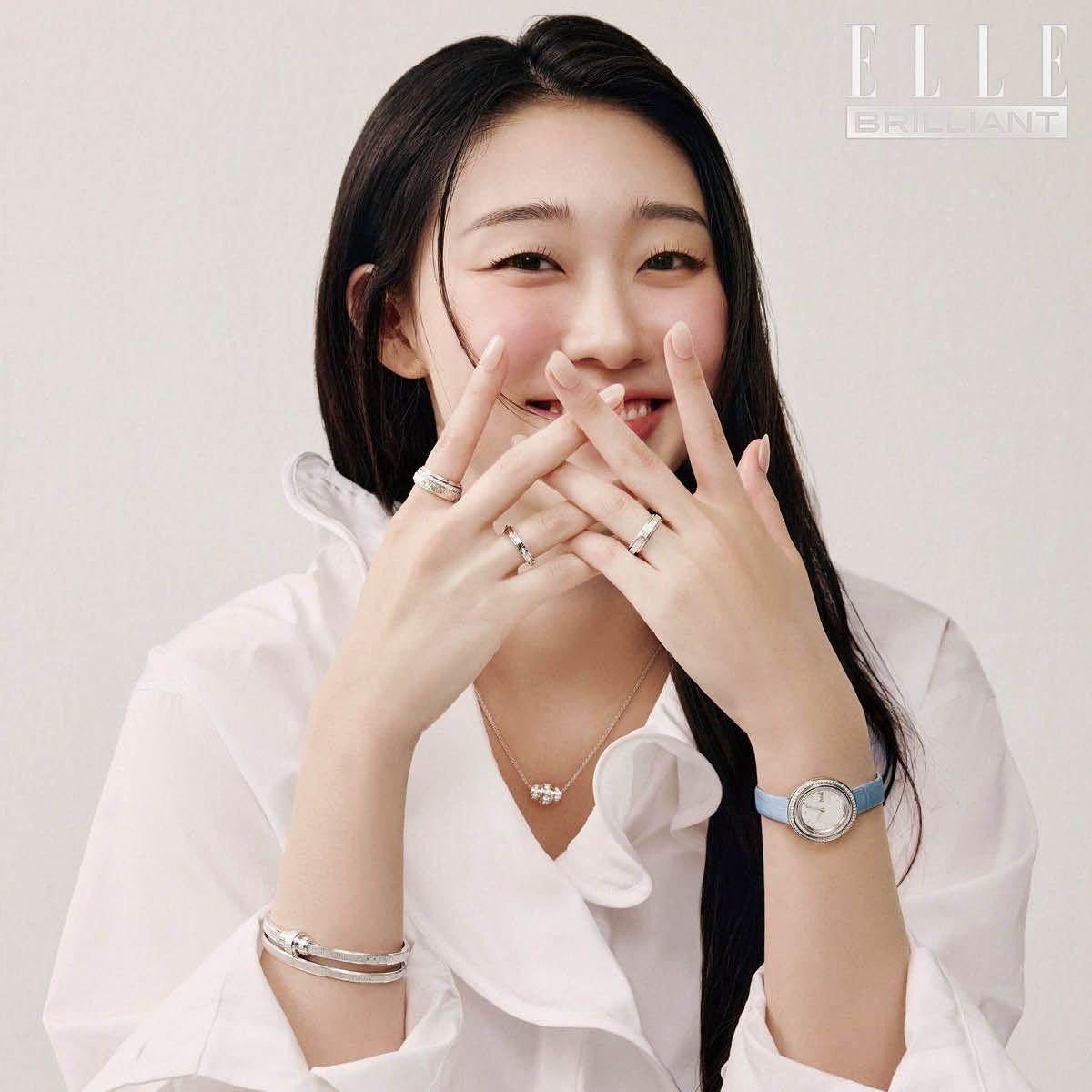 Recent activity shot of Han Yeji