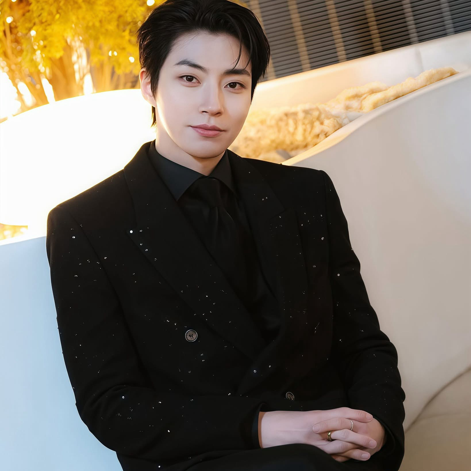 A moment captured by a fan of Hwang Inyoup