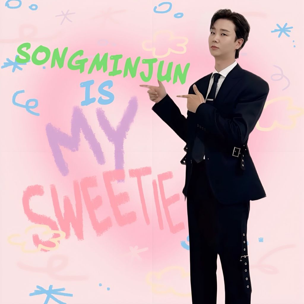 Behind-the-scenes cut of Song Minjun