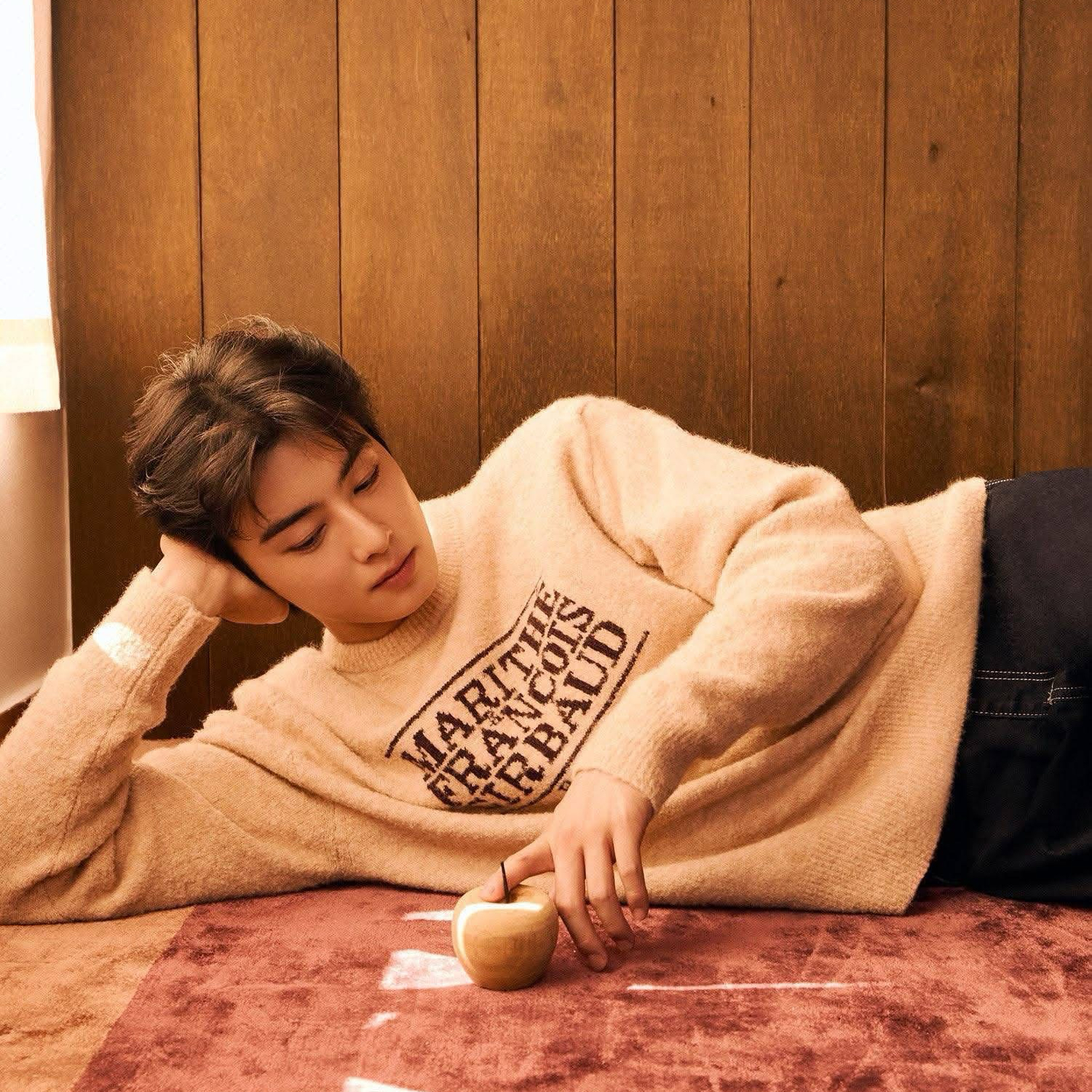 Recent activity shot of Cha Eunwoo