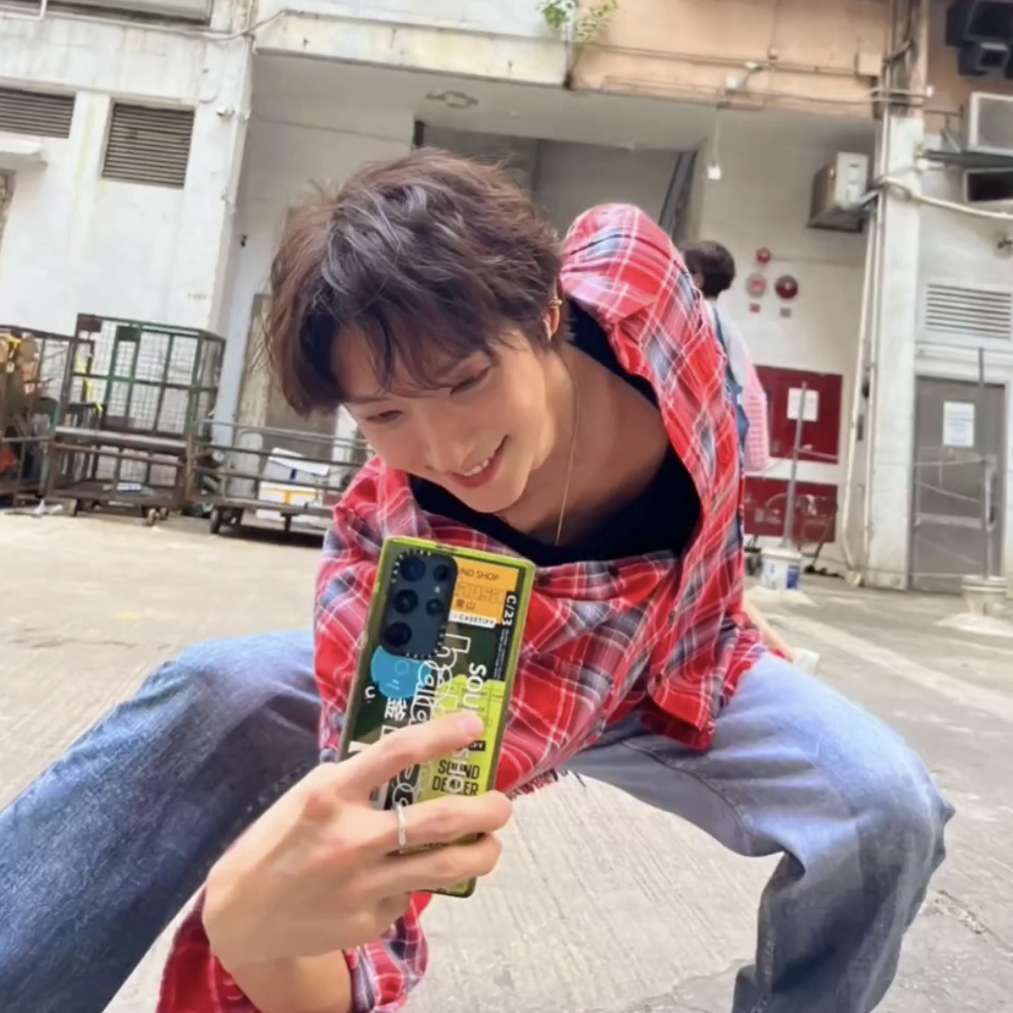 Momen yang diabadikan oleh penggemar Lee Joongi