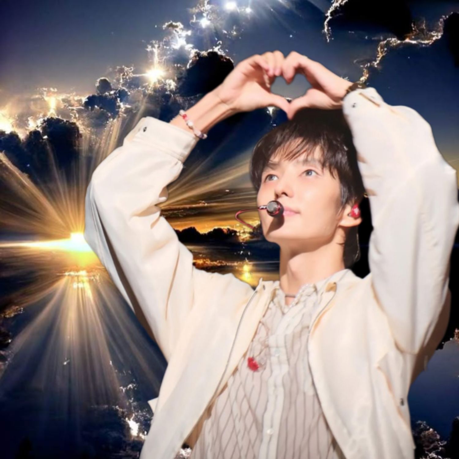 Behind-the-scenes cut of Lee Joongi