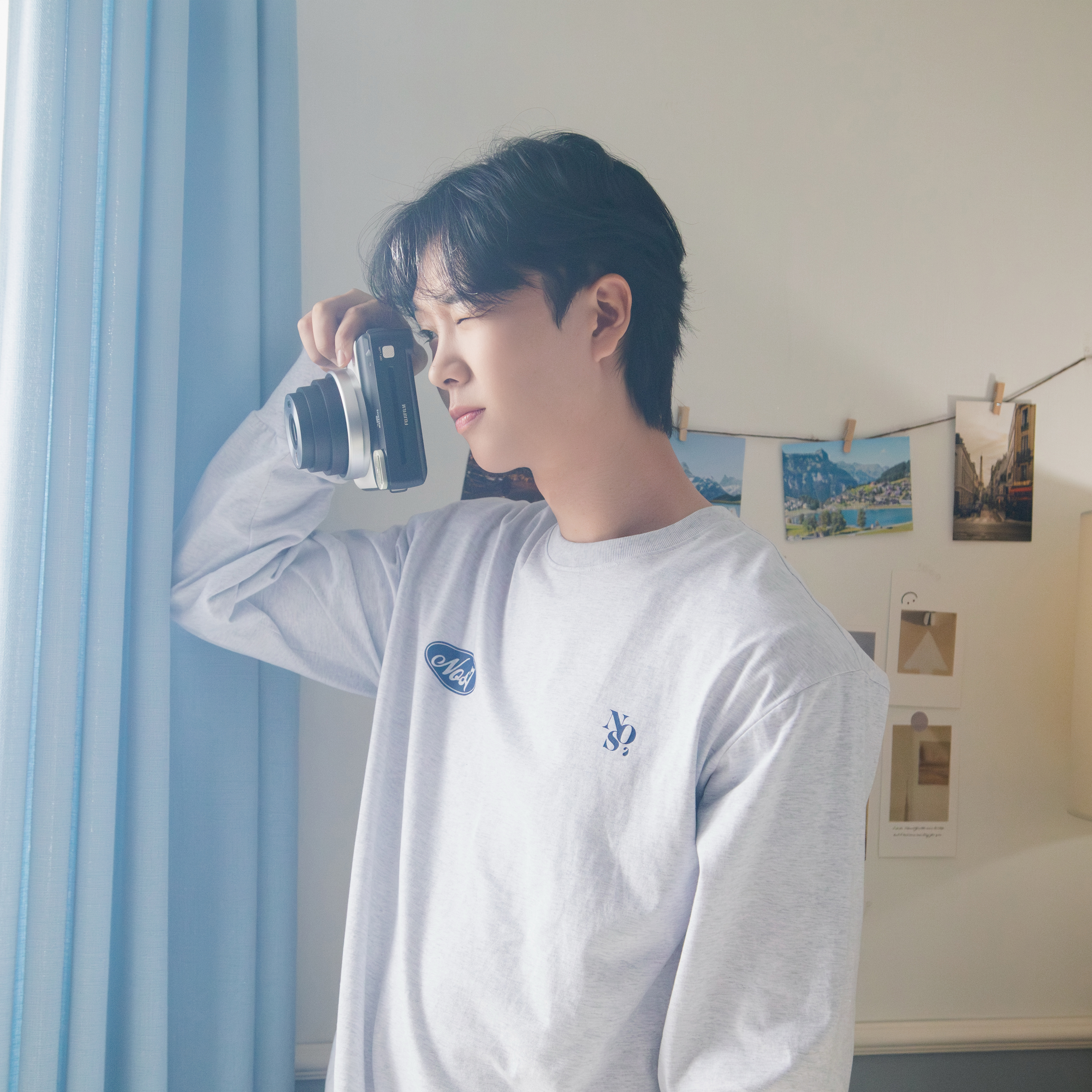 Behind-the-scenes cut of Song Minjun