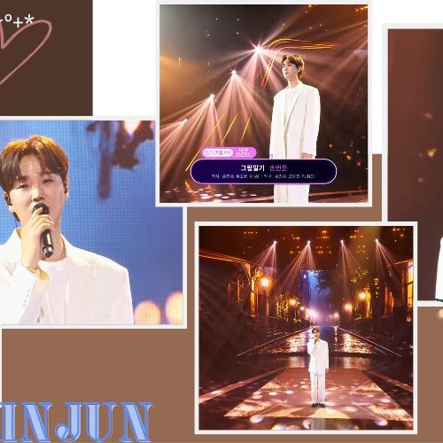 Behind-the-scenes cut of Song Minjun