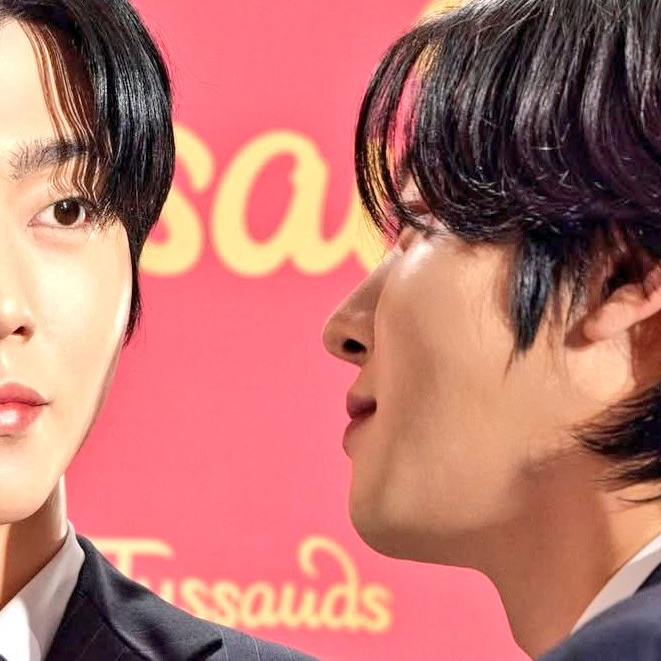 A moment captured by a fan of Ahn Hyoseop