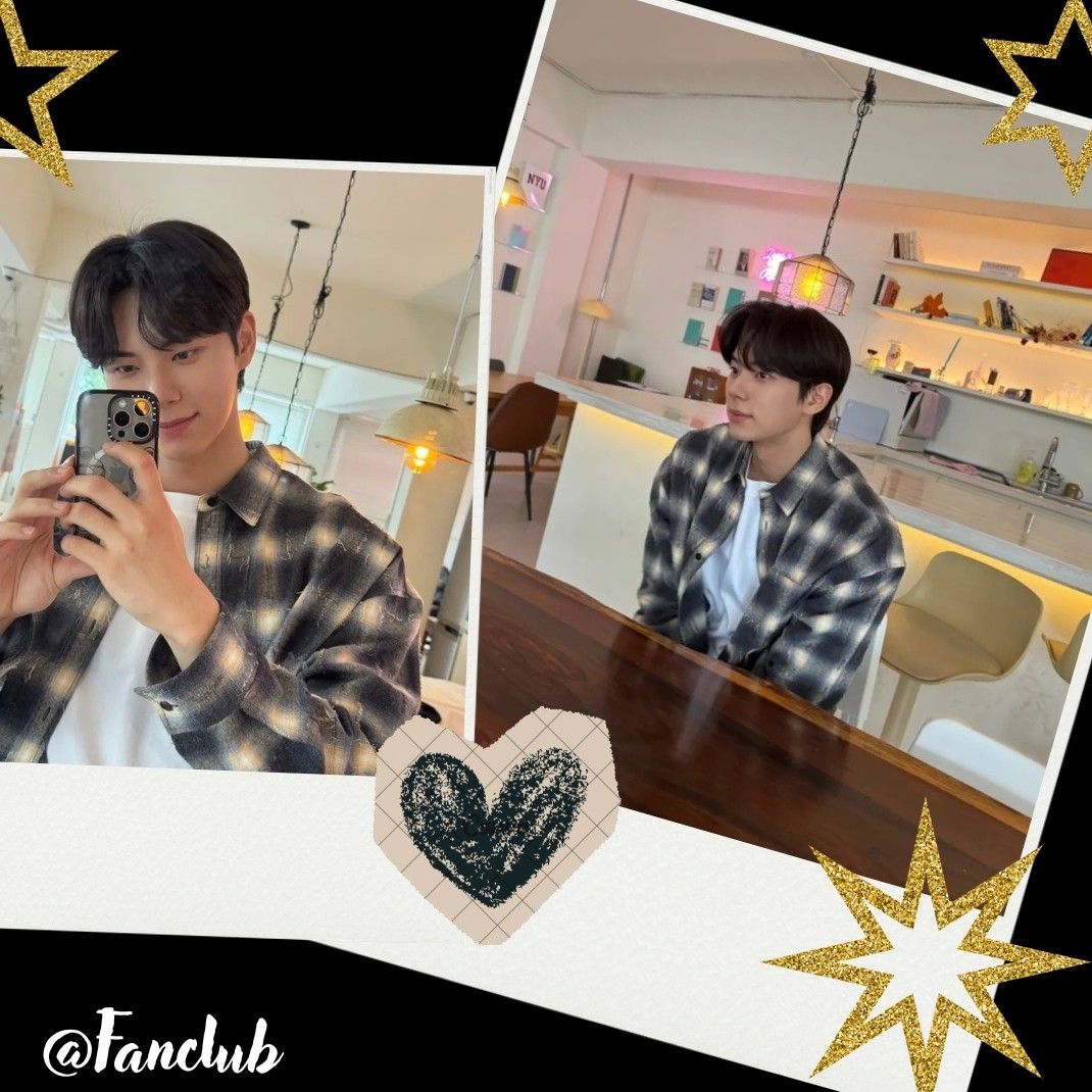 Behind-the-scenes cut of Lee Chaemin