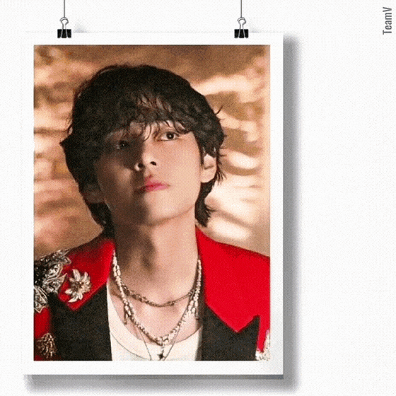 Recent activity shot of Kim Taehyung (V)