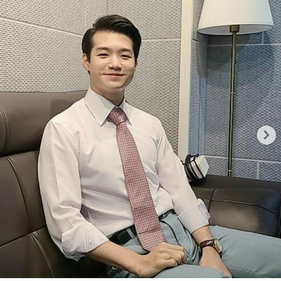 粉丝拍下的赵明燮瞬间